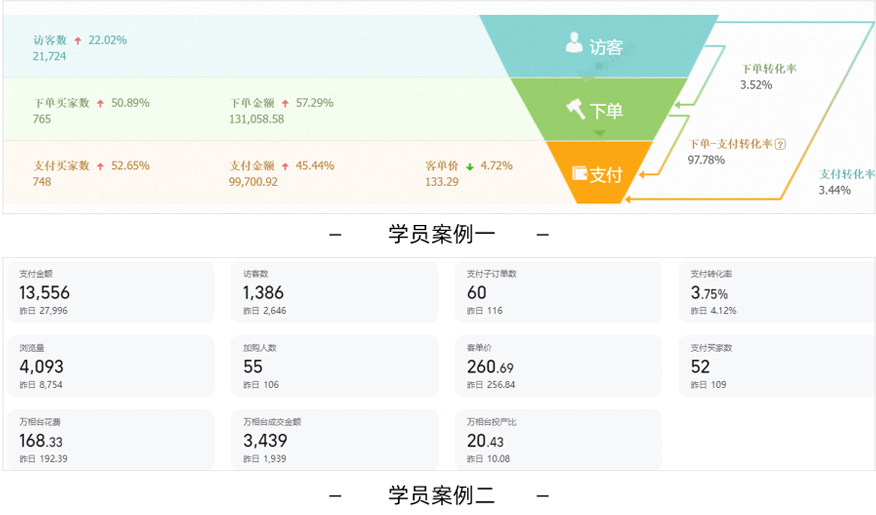 国内电商学生案例