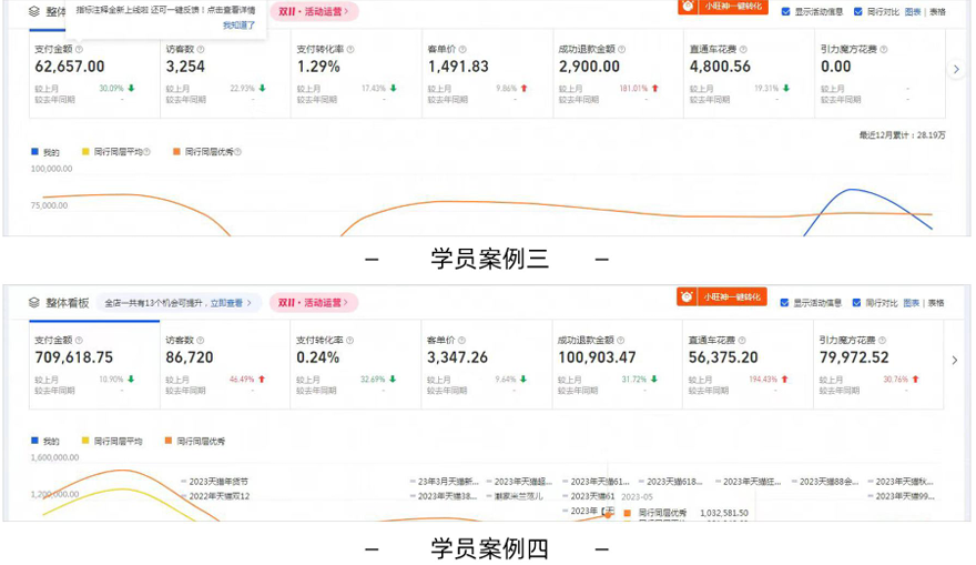 国内电商学生案例