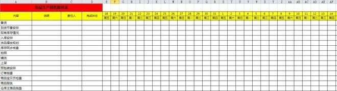【双十一必备】双11活动表格集合资源（大客户部）