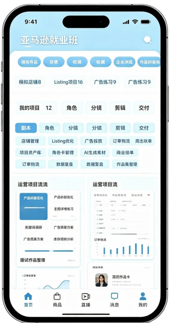 亚马逊就业班