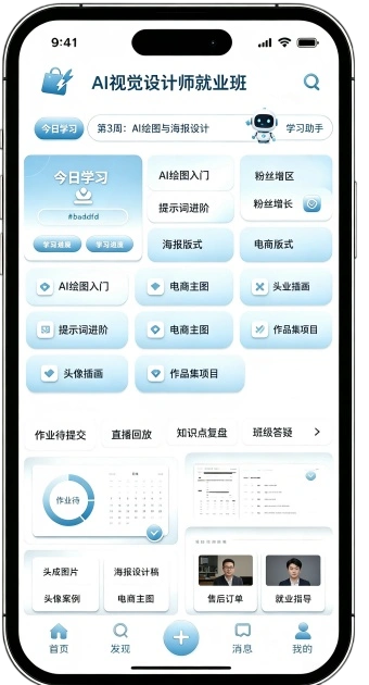 AI视觉设计师就业班