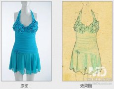 淘宝天猫网店宝贝详情的线稿图如何制作？