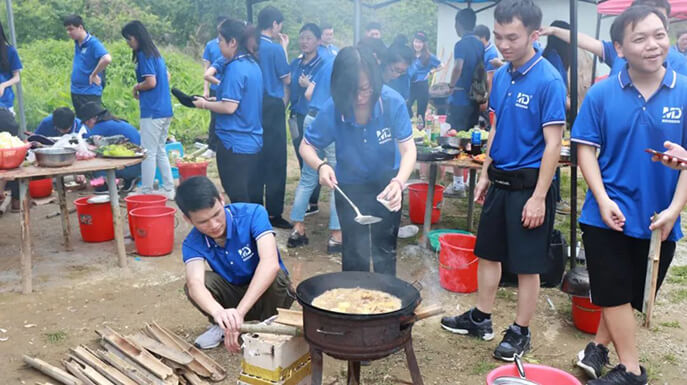 美迪团建活动丨激情成就梦想，团队铸造辉煌