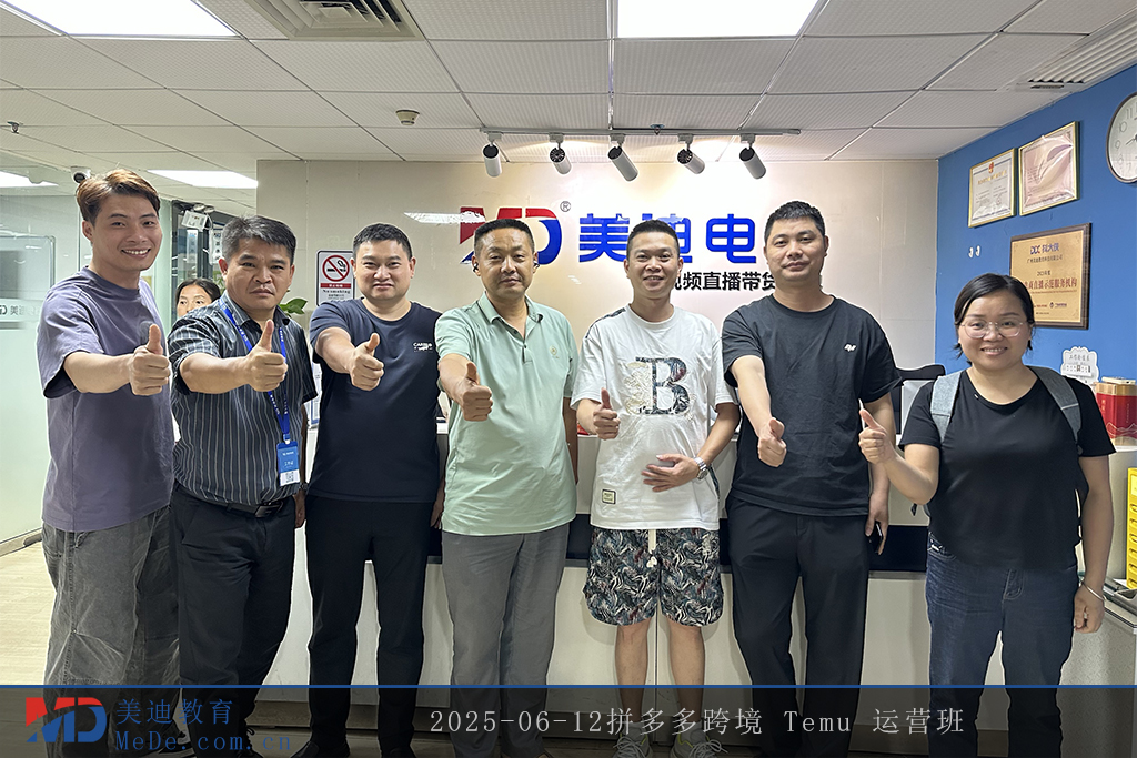 2025-06-12拼多多跨境 Temu 运营班