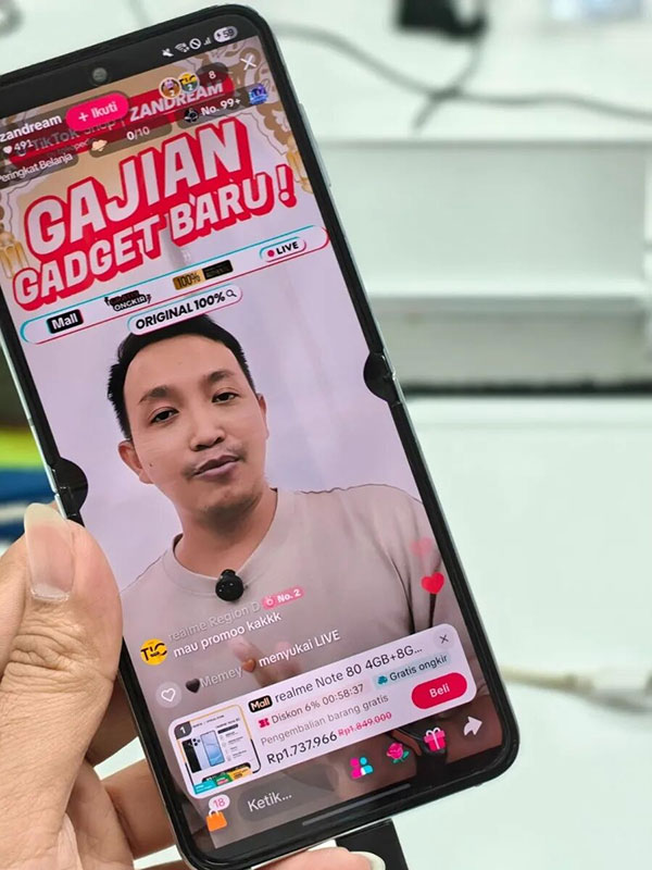 印尼手机品牌商TikTok直播从0到1实战培训 - 美迪电商教育