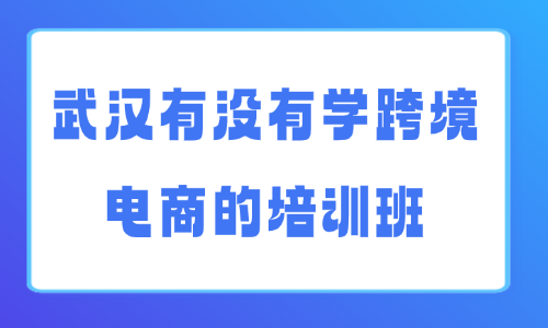 武汉有没有学跨境电商的培训班?小白必看的避坑干货! - 美迪电商教育
